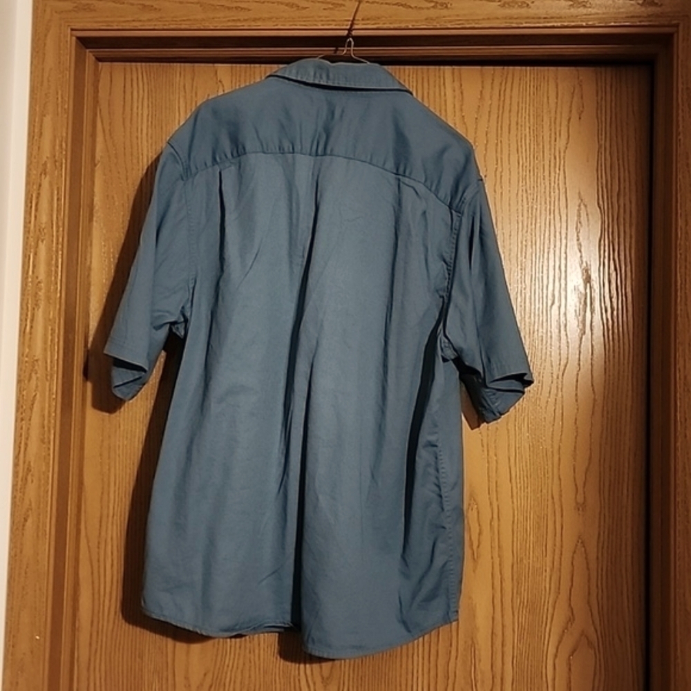 WRANGLER Men's Short Sleeve Shirt, Size XL - Picture 2 of 5